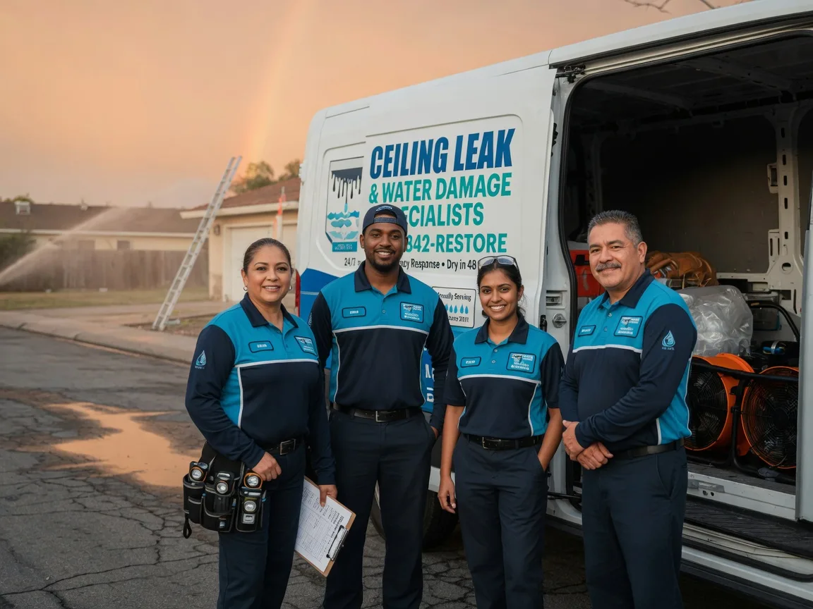 Ceiling Leak Cleanup company in Sundown, TX